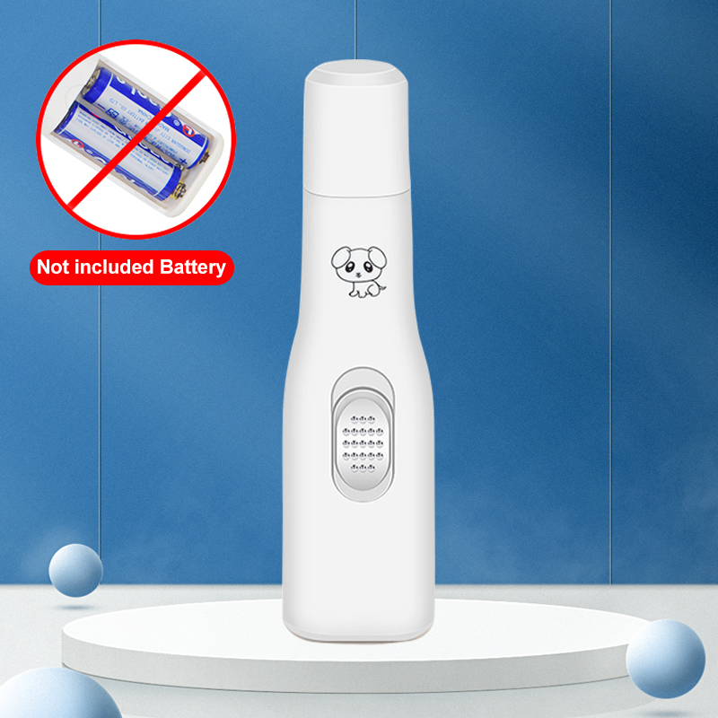 New Electric Dog Nail Clippers for Dog Nail Grinders Battery Powered Quite Cat Painless Paws Grooming Pet Nail Trimmer Tools