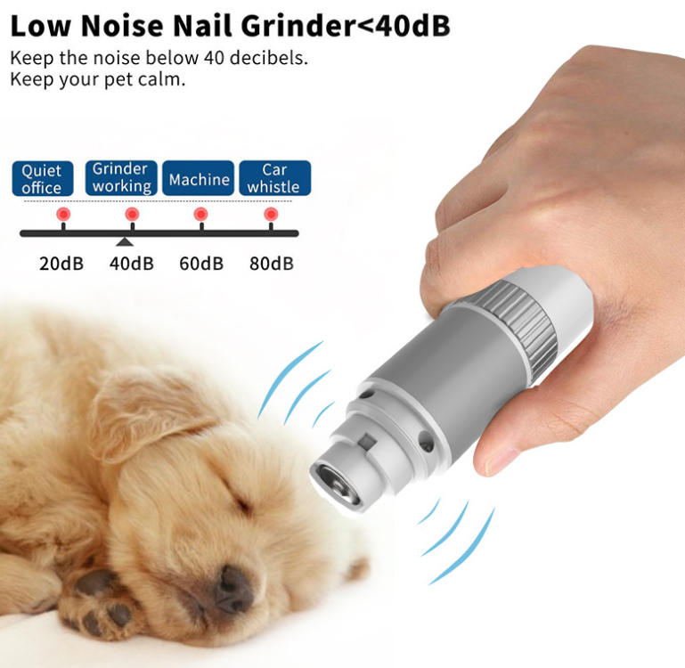 Dog Nail Clippers Electric Pet Nail Scissors Grinder for Dog Cat Claw Grooming Trimmer Cutters Beauty Nail Mill Pet Supplies