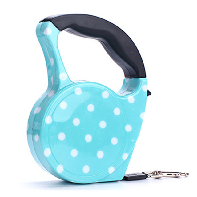 Retractable Dog Leash5mFashion Printed Puppy Auto Traction Rope Nylon Walking Leash for Small Dogs Cats Pet Leads