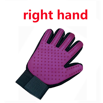 1pc Right hand  Cat Glove Cat Grooming Glove Pet Brush Glove for Cat Dog Hair Remove Brush Dog Deshedding Cleaning Combs Massage Gloves