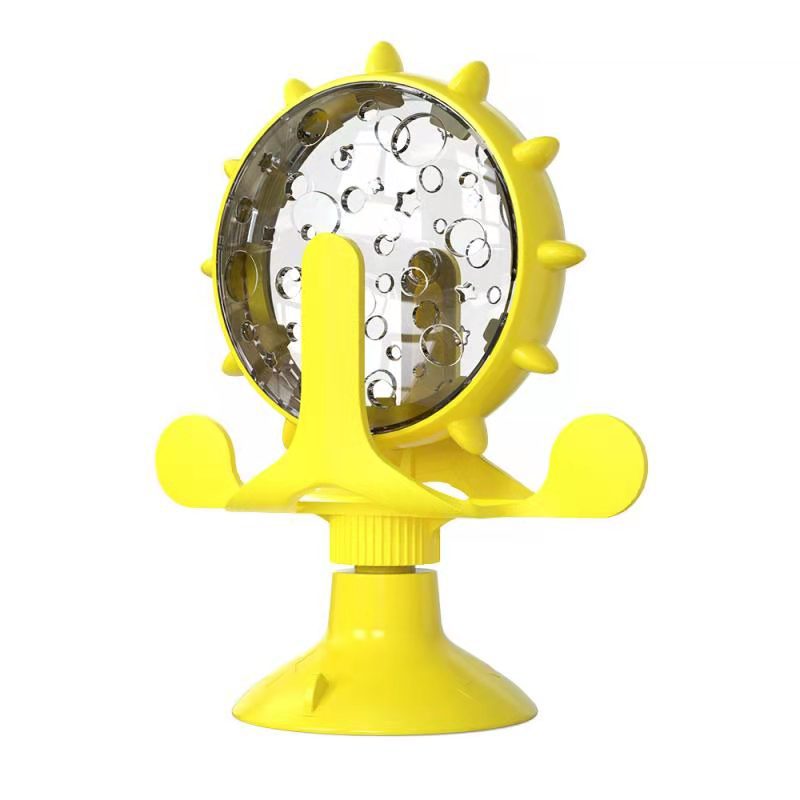 1pcs Interactive Treat Leaking Toy for Small Dogs Original Slow Dog Feeder Funny Dog Wheel Pet Products Accessories Leaking ball