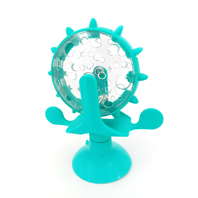 1pcs Interactive Treat Leaking Toy for Small Dogs Original Slow Dog Feeder Funny Dog Wheel Pet Products Accessories Leaking ball
