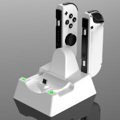 Fast Charger Station For Switch / Lite Joycon Pro Game Controller Wireless Gamepad Joystick Power Dock For Sense Controllers