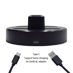 For Switch Game Controller Charger Holder Dock Station Charging For Nintend Switch Joycon 2 USB Ports Indicator Lights For Ps4