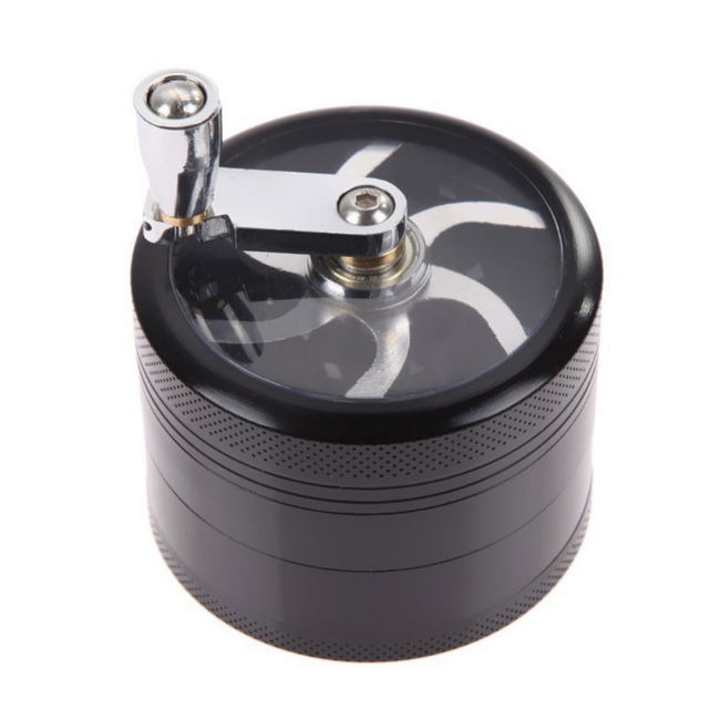 40mm Herbal Crusher Tobacco Grinder Smoke Manual Kitchen Herb Metal Layer Grinders Spice Mill Cigarette Accessories