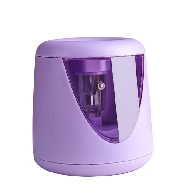 Students Pencil Sharpener Electric Sharpener Large Pencil Shaving Collection Box for Boys Girls Children Office Adults H8WD