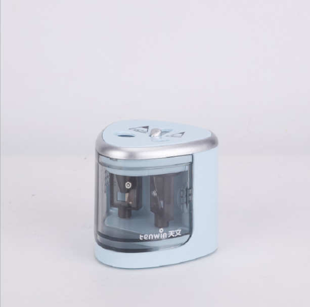 Manual Electric Auto Plastic Pencil Sharpener Candy Color Standard Pencil Cutting Machine Student School Office Stationery