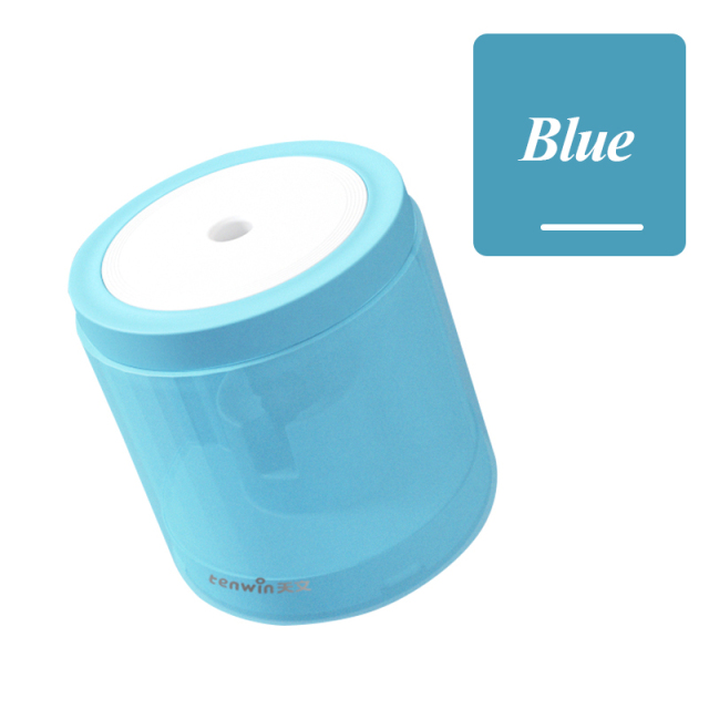 Candy Electric Pencil Sharpener Battery Mini For 6-8mm Pencil Color Circular Writing Pencil School Office Home Stationery