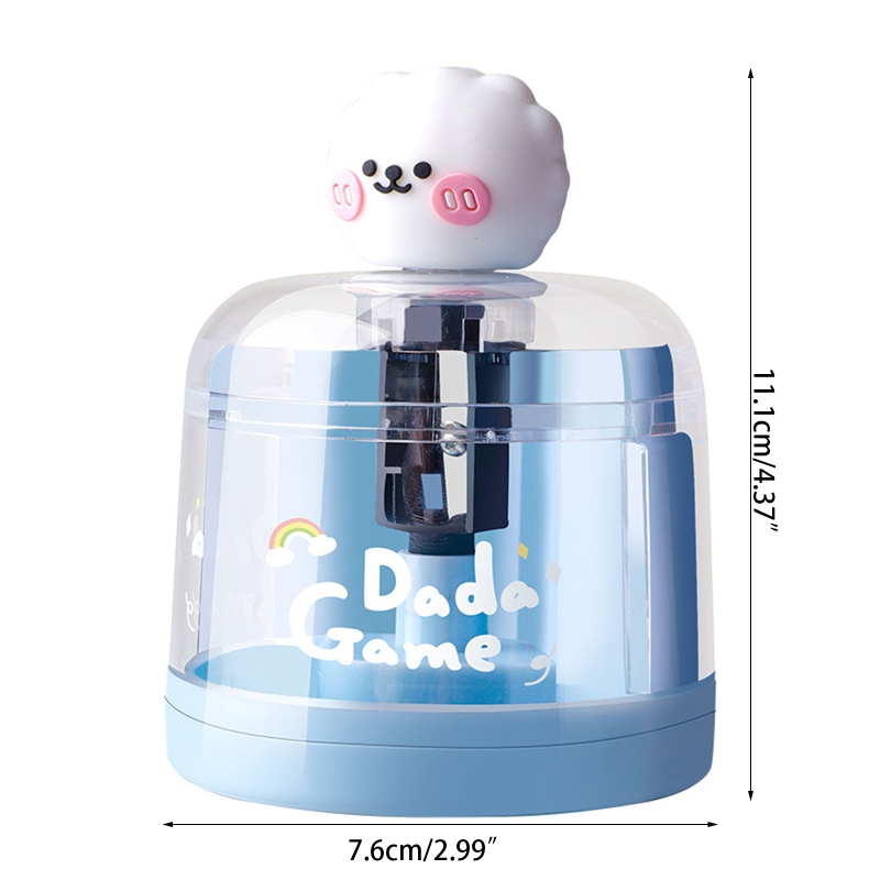 Cute Electric Pencil Sharpener Kids Safe Fit for Most Wooden Pencil Colored Pencil Sketch Pencil