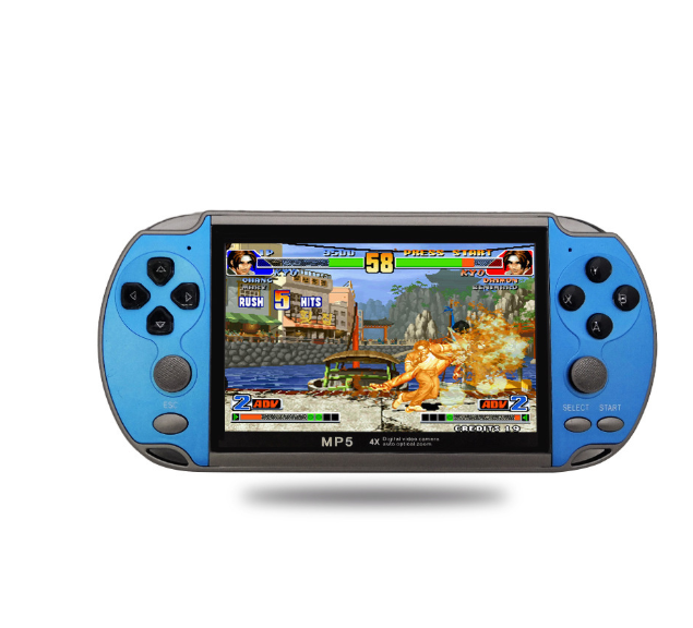 X7 Handheld Game Player 4.3 Inch LCD Display  Double-rocker Classic Game Retro Mini Pocket Game Console MP5 Video Player