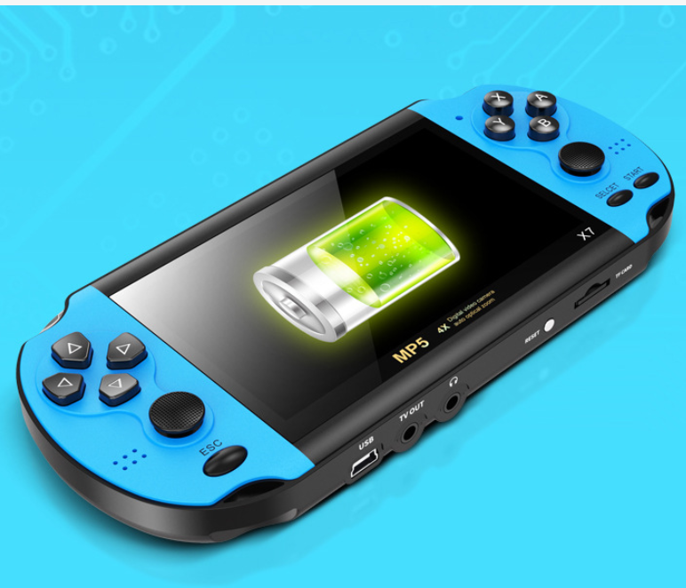 X7 Handheld Game Player 4.3 Inch LCD Display  Double-rocker Classic Game Retro Mini Pocket Game Console MP5 Video Player