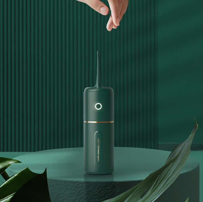 Oral Water Jet Portable Oral Irrigator Water Flosser Teeth Whitener Dental Cleaning Rechargeable 280ml Water Pick Teeth Cleaner