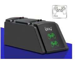 Dual Fast Charger For PS4 Controller USB Charging Station LED Indicator Dock Station for Sony Playstation4/PS4/PS4 Slim/PS4 Pro