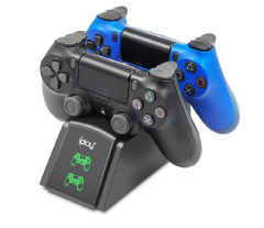 Dual Fast Charger For PS4 Controller USB Charging Station LED Indicator Dock Station for Sony Playstation4/PS4/PS4 Slim/PS4 Pro
