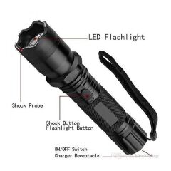 Rechargeable SelfDefence Torch With Electric Shock