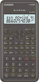 Casio FX82MS 2nd Edition Scientific Calculator with QR code Non-programmable Best for KCSE