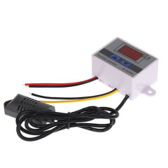 XH-W3005 W3005 DC 12V 24V 220V 10A Digital Humidity Controller Hygrometer Control Switch 0~99%RH Hygrostat w/ Humidity Sensor