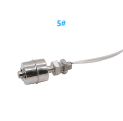 Stainless steel PP Liquid Water Level Sensor Horizontal Float Switch Down