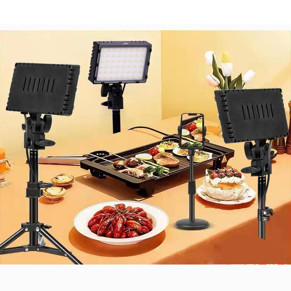 RGB 10W 2600-6000K fill light LED led photography light photo studio portable desktop light For Yout Vlog