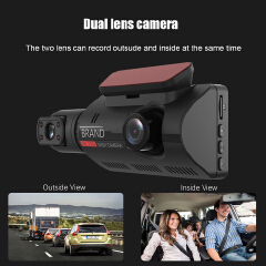 2 Lens Car Video recorder HD1080P Dash Cam Car Black Box 3.0inch IPS Camera Recorder Night Vision G-sensor Loop Recording Dvr