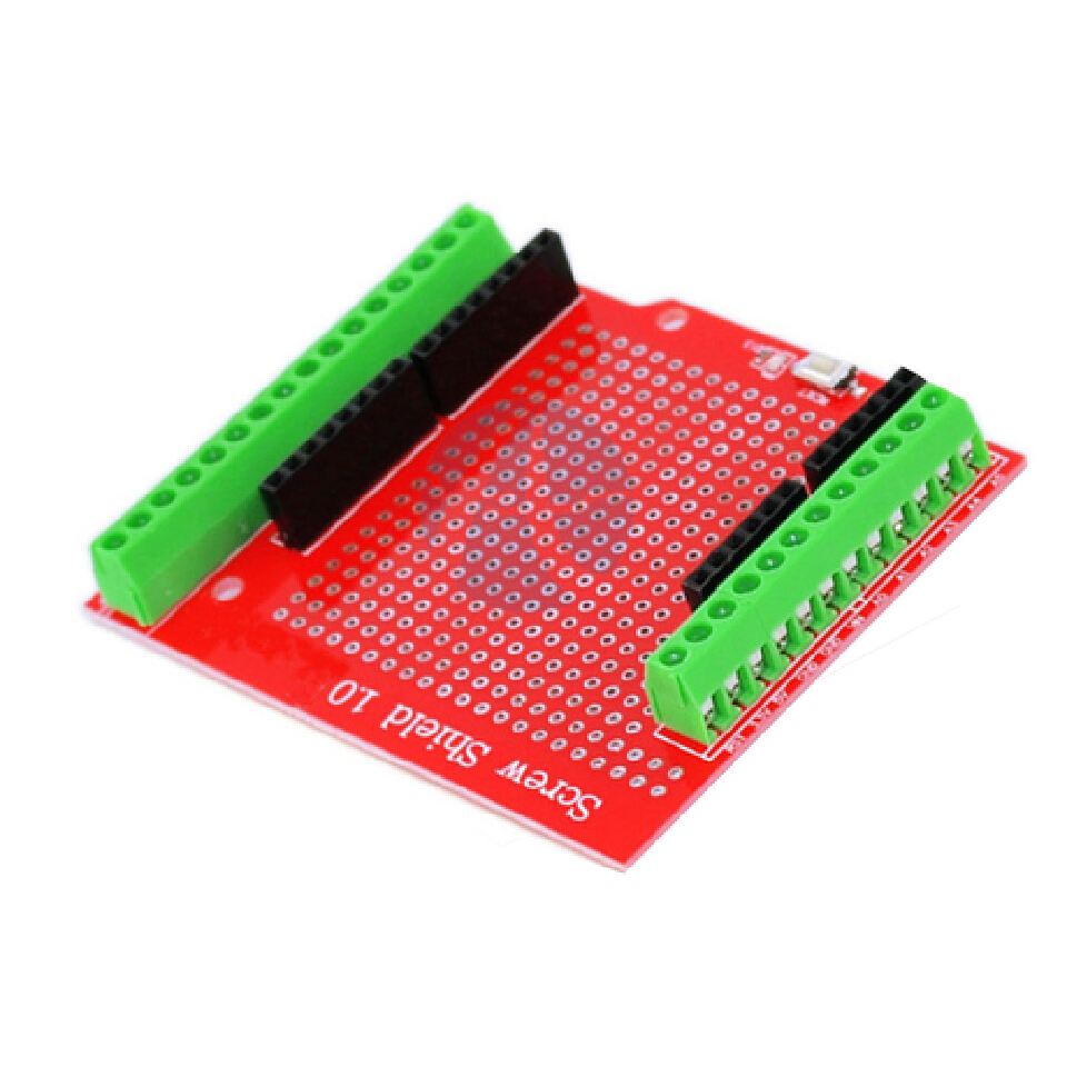 Proto Screw Shield Assembled Prototype Terminal Expansion Board Module For Arduino IO I/O MEGA2560 Double Side SMT Solder