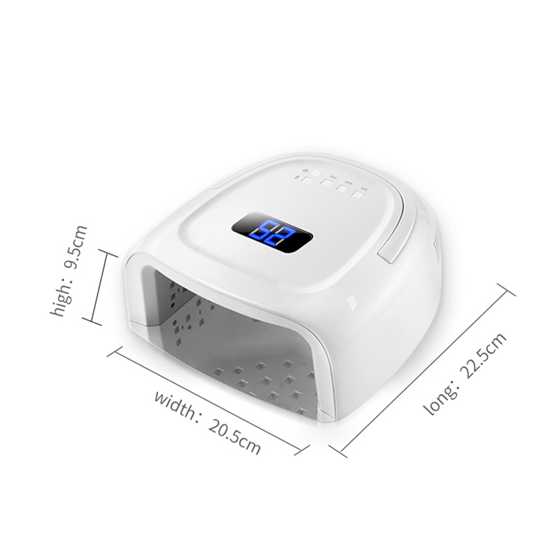 15600mAh 60W Rechargeable Nail Lamp S20 Wireless Gel Polish Dryer Manicure Machine Pedicure Light Cordless Nail UV LED Lamp view 8