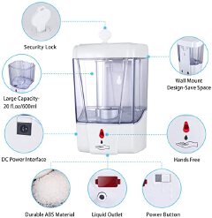 Battery powered/electric home sanitizer/soap dispenser.700 mls