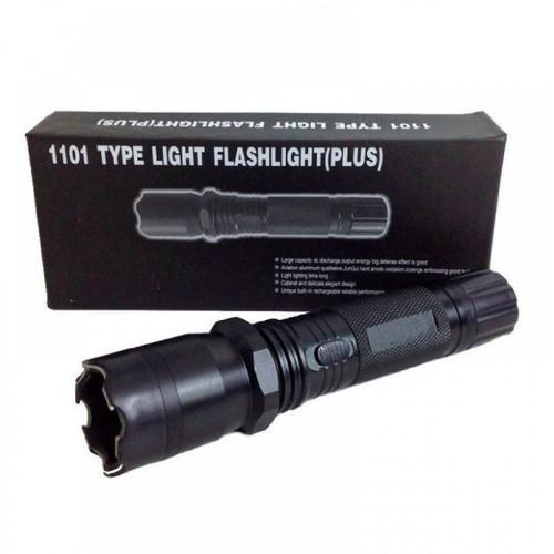 Rechargeable Self-Defense Police Torch With Electric Shock