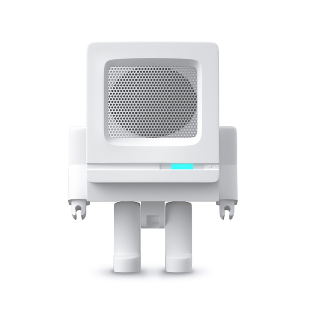 Latest Robot Speaker Wireless Bluetooth 5.0 Stereo Subwoofer Computer Audio Supports TWS Interconnected USB Input Mini Speaker