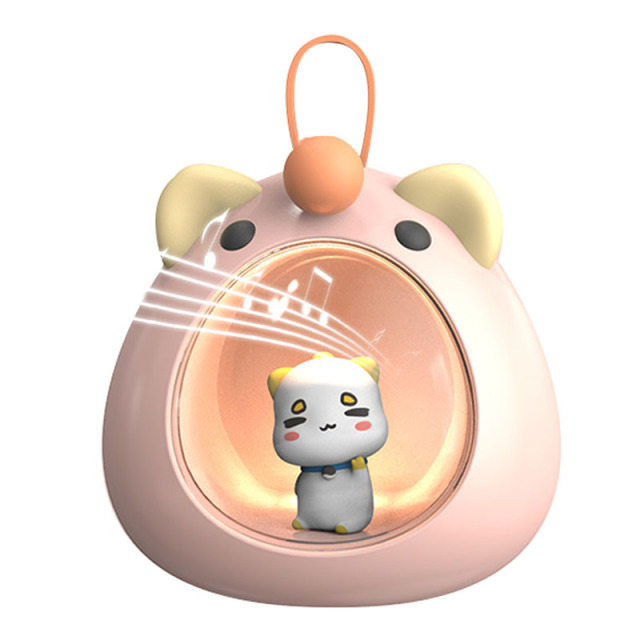 Cute Cartoon Wireless Bluetooth 5.0 Speaker Portable Subwoofer Mini LED Night Light High Music Player Support USB Charging