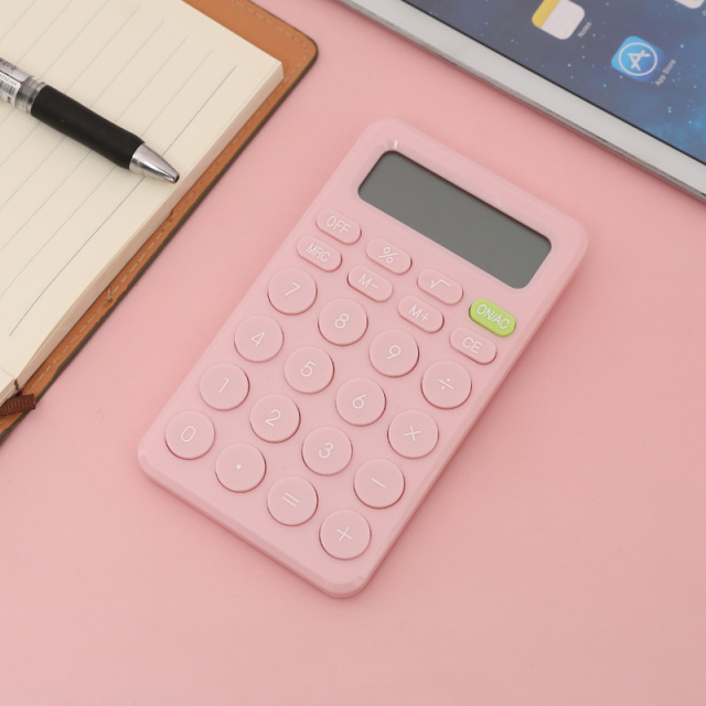 8 Digit Desk Mini Calculator Big Button Financial Business Accounting Tool Suitable For School Students Small Business Supplies