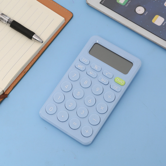 8 Digit Desk Mini Calculator Big Button Financial Business Accounting Tool Suitable For School Students Small Business Supplies