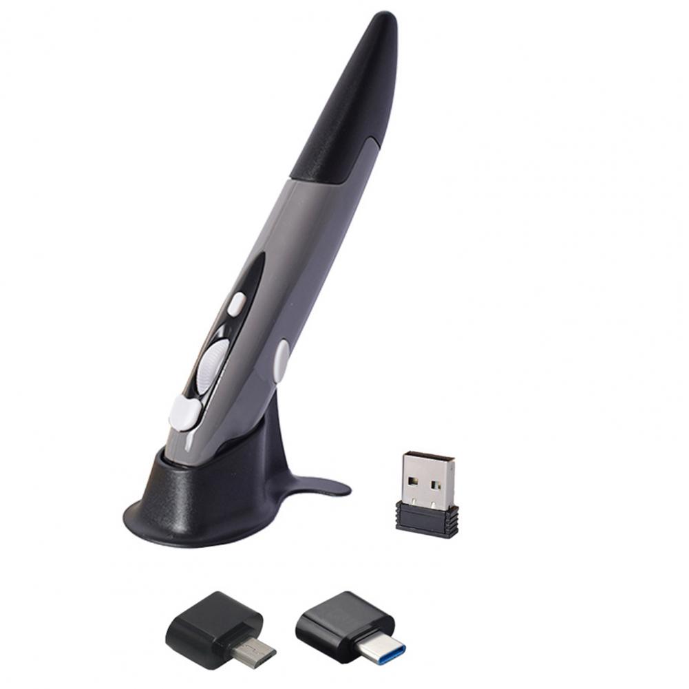 Mouse Creative Durable Wireless Vertical Pen-Shaped Stylus Mouse for Tablet  Pen Mouse  Wireless Pen Mouse