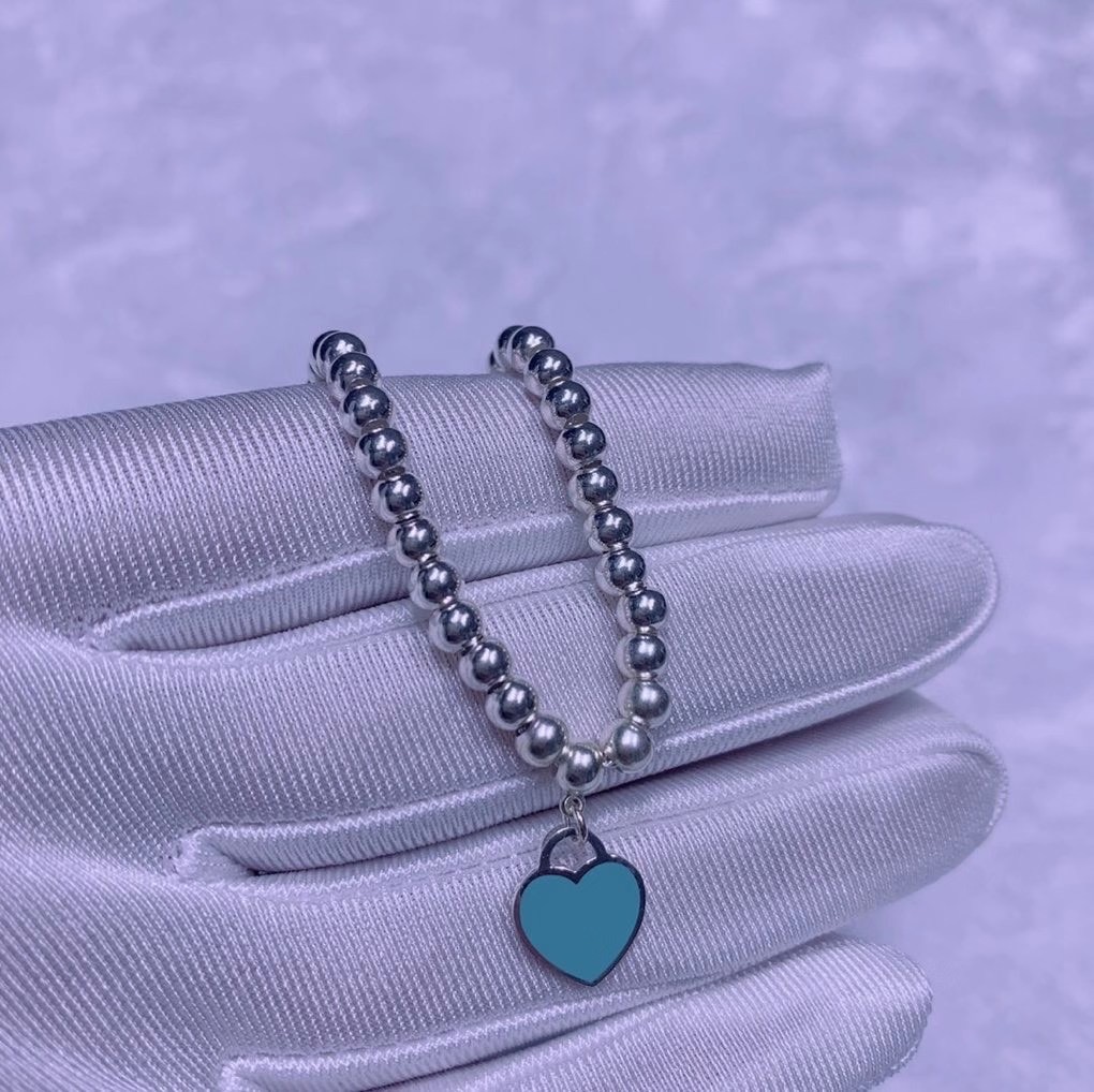 Sterling silver  European and American couple love  bracelet