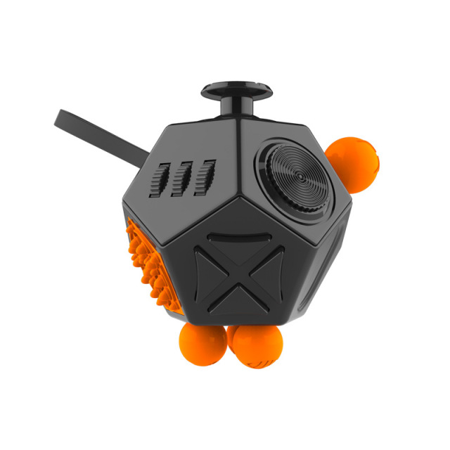 New 12-Sided Anti-Stress Cube Decompression Stress Relieve Anti-Anxiety Relief Fidget Toys Cool Stuff Children Adult Toy for Kid