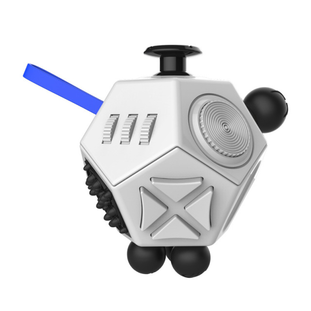New 12-Sided Anti-Stress Cube Decompression Stress Relieve Anti-Anxiety Relief Fidget Toys Cool Stuff Children Adult Toy for Kid