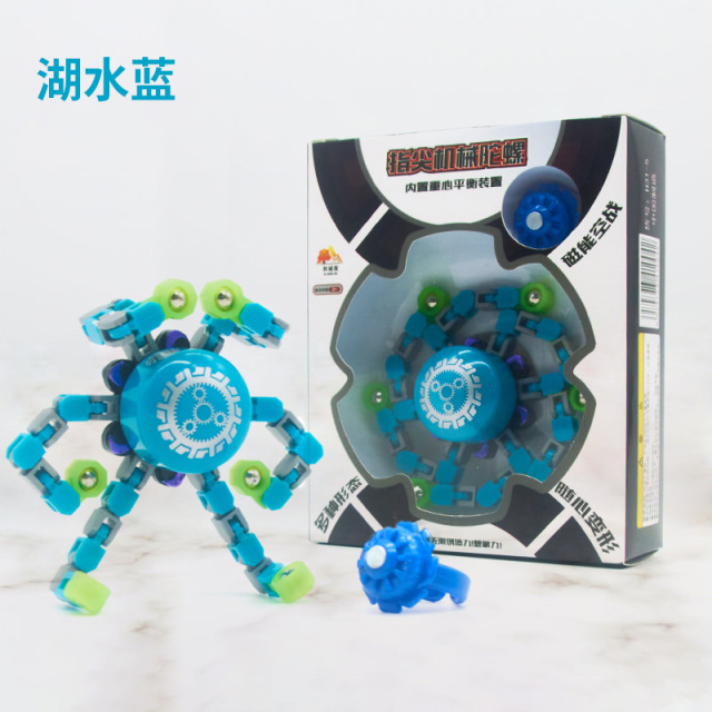 Fidget Spinner Toys Kids DIY Fidget Chain Spinner Antistress Hand Spinner Stress Reliever Toys for Children Decompression Gifts