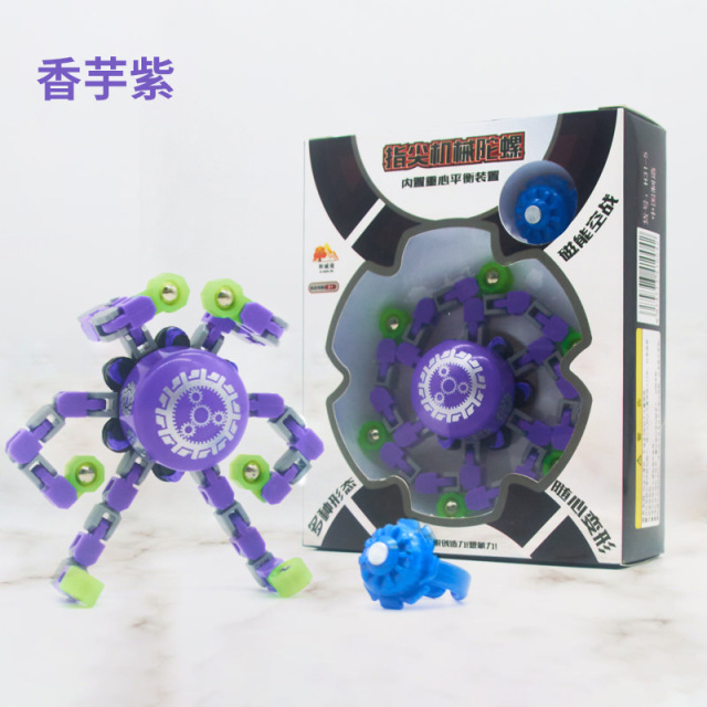 Fidget Spinner Toys Kids DIY Fidget Chain Spinner Antistress Hand Spinner Stress Reliever Toys for Children Decompression Gifts