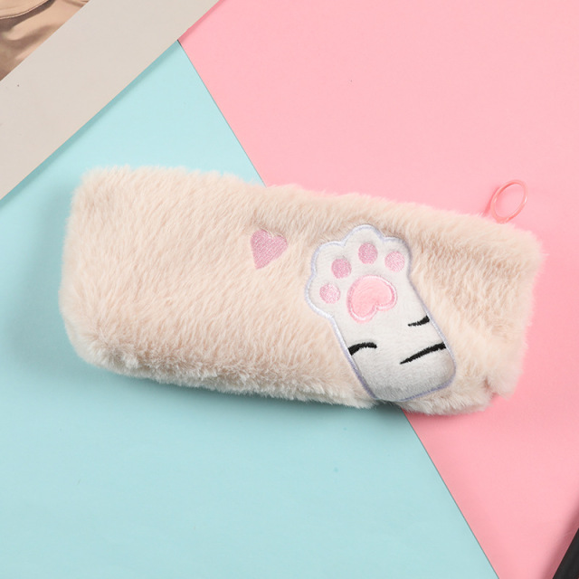 Pencil Cases For Girls Trousse Scolaire Pencil Pouch Estuches Escolares Paw Pen Case Piornik School Supplies Kawaii Pencilcase