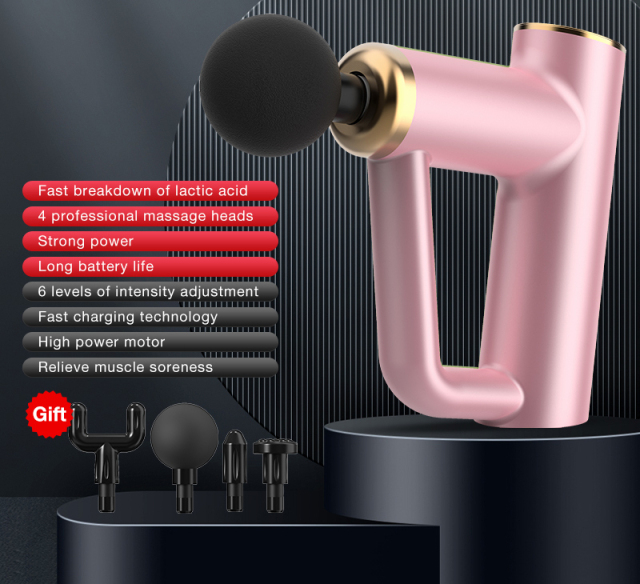 SITUOFUN Portable Massage Gun For Body Neck Back Relaxation Deep Tissue Muscle Pain Relief Percussion Pistol Massager Fitness