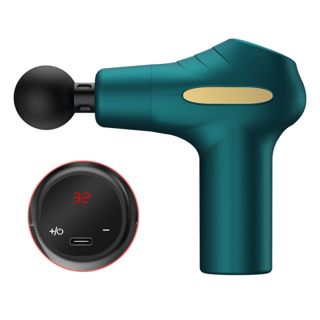 Fascia gun electric shock gun muscle fitness relaxer neck film gun small vibration relaxation instrument fascia machine
