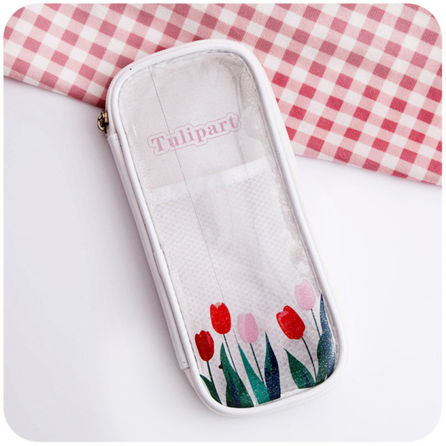 1Pcs Kawaii Pencil Case Small fresh fruit Gift Estuches School Pencil Box Pencilcase Pencil Bag School Supplies Stationery