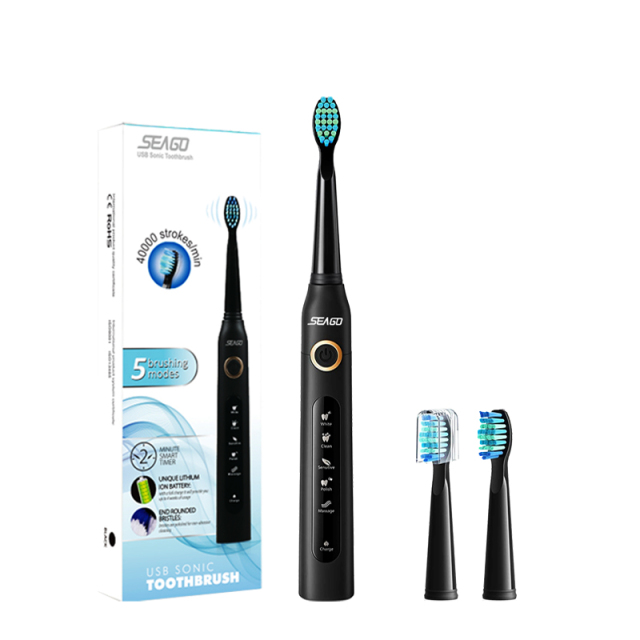 Sonic Electric Toothbrush Adult Timer Brush