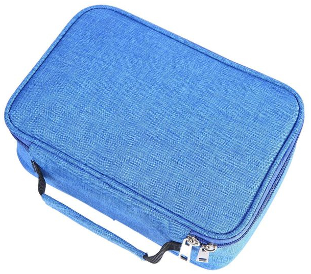 3 Layers 72 Holes High Capacity Cute School Pencil Case Fabric Pencil Bag Pencil Pouch Stifte Tasche Pen Case School Bag