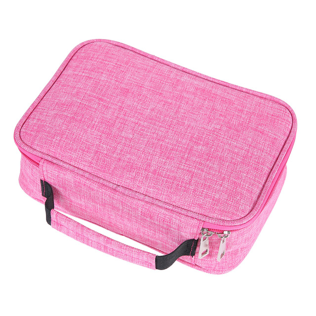 3 Layers 72 Holes High Capacity Cute School Pencil Case Fabric Pencil Bag Pencil Pouch Stifte Tasche Pen Case School Bag