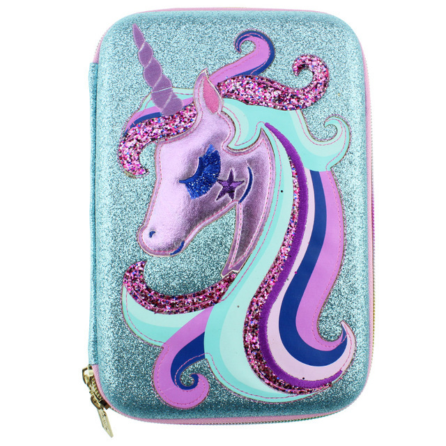 pencil cases cute pencilcase kawaii estuches escolares piornik etui trousse scolaire stylo unicorn pen box bag school supplies