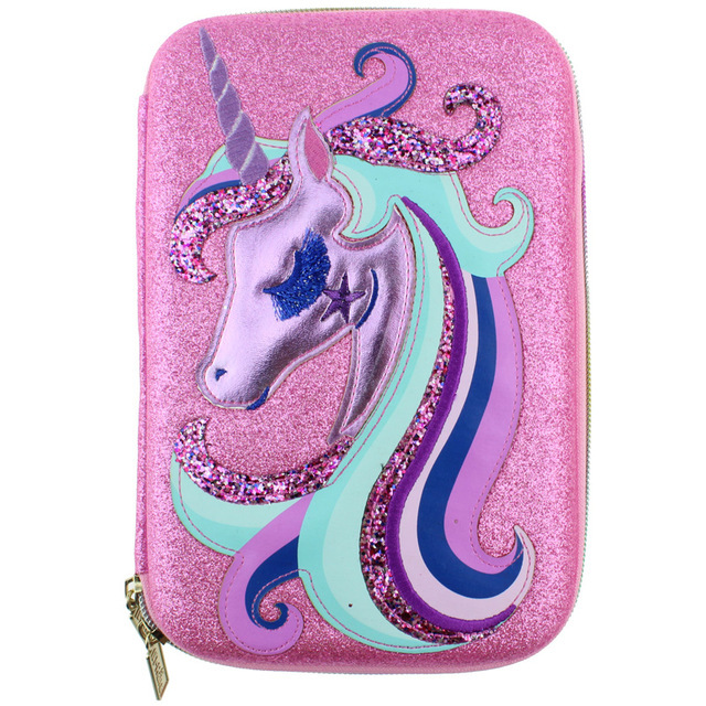 pencil cases cute pencilcase kawaii estuches escolares piornik etui trousse scolaire stylo unicorn pen box bag school supplies