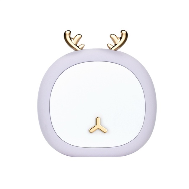 Cute Pet Night Light Deer Bunny Nursey Light For Kid Baby Stepless Touch USB Rechargeable Table Lamp Home Decoration