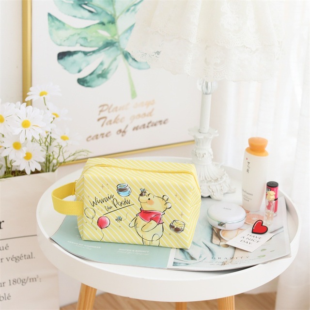 New Women's Cosmetic Bag Cartoon Cute Fashion Makeup Pouch Large Capacity High Quality Makeup Bag Organizer