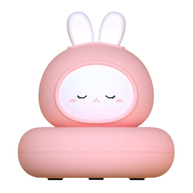Children's Night Light Bear Rabbit Baby Nightlight Cute For Home Bedroom Kid USB Cartoon Led Lamp Christmas Gift